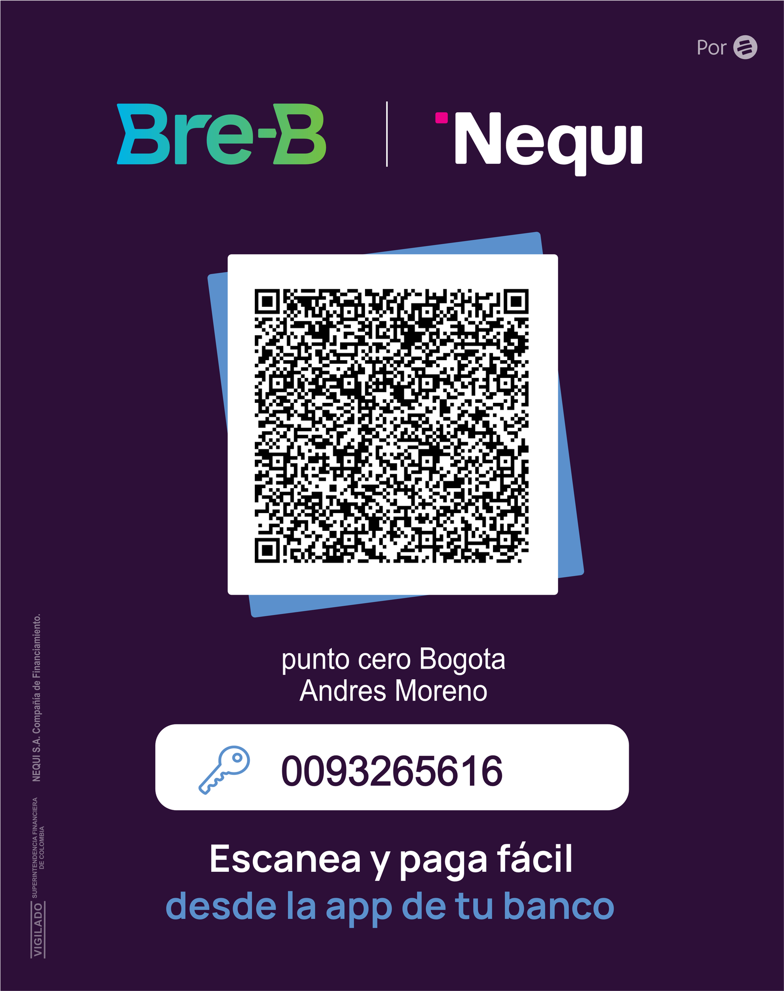 QR Nequi Donativos y Pagos
